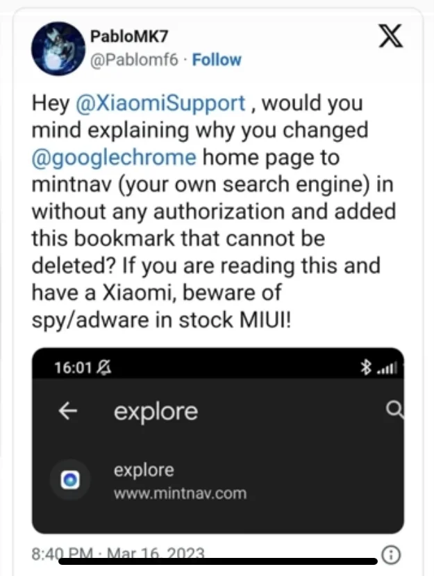 source twitter mintnav homepage hijacker